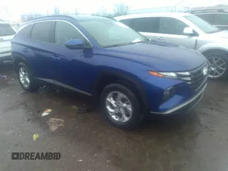 2022 Hyundai Tucson SEL with VIN 5NMJBCAE0NH081342, listed as a IAAI auction lot 41118168 with 35,023 mi miles and . Bid and sale history available at DreamBid. Image 1.
