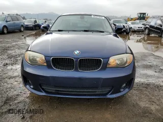 2012 BMW 1 Series 128i with VIN WBAUP7C58CVP23824, listed as a Copart auction lot 85581654 with 81,587 mi miles and Salvage title. Bid and sale history available at DreamBid. Image 5.
