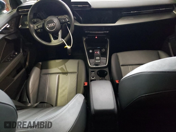2023 Audi A3 Premium with VIN WAUGUDGYXPA025723, listed as a Copart auction lot 70868673 with 18,162 mi miles. Bid and sale history available at carsss.com. Image 8.