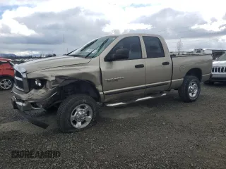 2005 Dodge 2500 SLT z VIN 3D7KS28D35G825240, wystawiony jako Copart lot #46933525 z przebiegiem 102 540 mil mil oraz Szkoda całkowita • Salvage title. Historia ofert i sprzedaży dostępna na DreamBid. Obrazek 1.