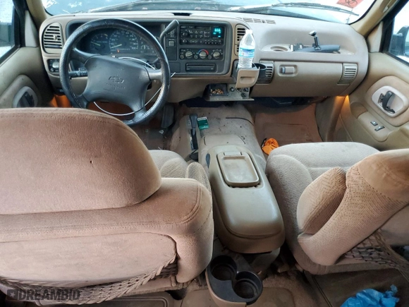 1995 Chevrolet Tahoe with VIN 1GNEK13K6SJ451263, listed as a Copart auction lot 73680184 with 189,013 mi miles and Salvage Title. Bid and sale history available at carsss.com. Image 8.