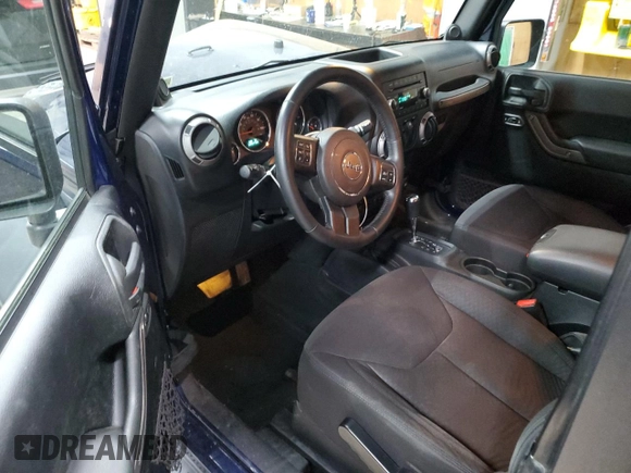 2013 Jeep Wrangler Sport with VIN 1C4AJWAG4DL501929, listed as a Copart auction lot 61940245 with 85,345 mi miles and Clean title. Bid and sale history available at DreamBid. Image 8.