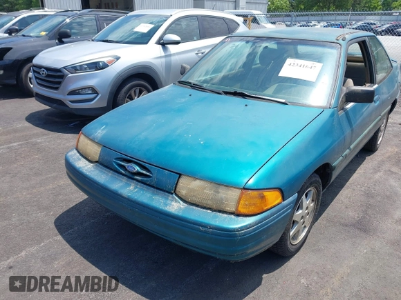 1994 Ford Escort with VIN 1FARP11J7RW270259, listed as a IAAI auction lot 42341647 with 74,472 mi miles and . Bid and sale history available at DreamBid. Image 2.