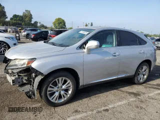2012 Lexus RX 450h with VIN JTJZB1BA6C2408005, listed as a Copart auction lot 61998305 with 215,923 mi miles and Salvage title. Bid and sale history available at DreamBid. Image 1.