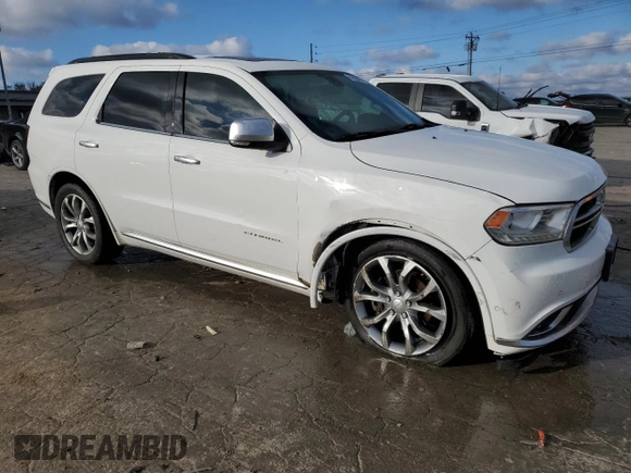 2018 Dodge Durango Citadel with VIN 1C4RDJEG0JC414788, listed as a Copart auction lot 81888404 with 145,766 mi miles and Salvage title. Bid and sale history available at DreamBid. Image 4.