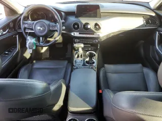 2018 Kia Stinger Premium with VIN KNAE25LA1J6012588, listed as a Copart auction lot 43394965 with 103,070 mi miles and Salvage Title. Bid and sale history available at carsss.com. Image 8.