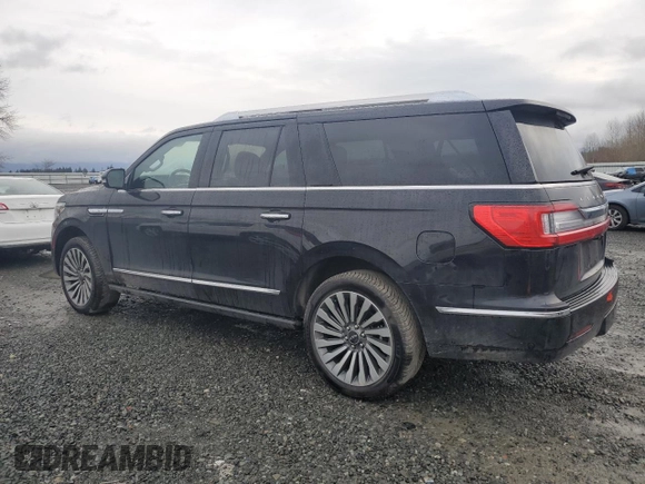 2019 Lincoln Navigator Reserve z VIN 5LMJJ3LT1KEL15753, wystawiony jako Copart lot #49267085 z przebiegiem 59 916 mil mil oraz Szkoda całkowita • Salvage title. Historia ofert i sprzedaży dostępna na DreamBid. Obrazek 2.