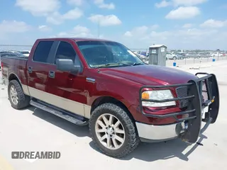 2005 Ford F-150 XLT with VIN 1FTPW12565FA23850, listed as a IAAI auction lot 42764387 with 155,174 mi miles and . Bid and sale history available at DreamBid. Image 1.