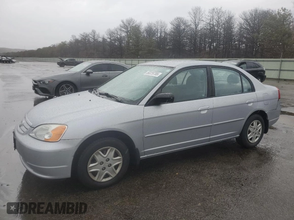 2003 Honda Civic LX z VIN 2HGES16593H517212, wystawiony jako Copart lot #50229755 z przebiegiem 68 033 mil mil oraz Czysty tytuł • Clean title. Historia ofert i sprzedaży dostępna na DreamBid. Obrazek 1.