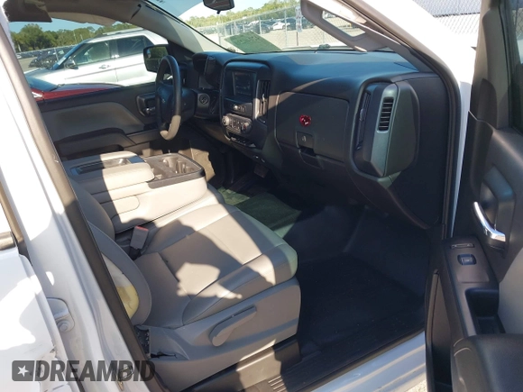 2018 Chevrolet Silverado 1500 Work Truck with VIN 1GCRCNEH2JZ241811, listed as a IAAI auction lot 42040230 with 59,597 mi miles. Bid and sale history available at carsss.com. Image 5.