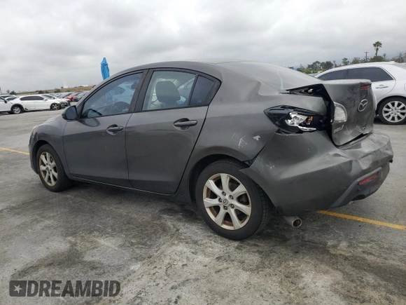 2011 Mazda 3 i Touring with VIN JM1BL1VGXB1389786, listed as a Copart auction lot 55629525 with 162,180 mi miles and Salvage Title. Bid and sale history available at DreamBid. Image 2.
