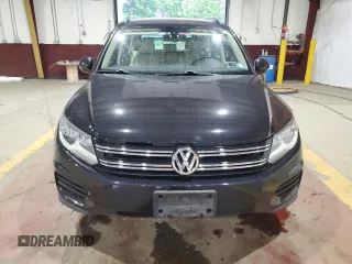 2017 Volkswagen Tiguan S with VIN WVGBV7AX8HK016490, listed as a Copart auction lot 56222815 with 48,439 mi miles and Salvage Title. Bid and sale history available at DreamBid. Image 5.
