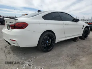 2019 BMW M4 CS with VIN WBS3S7C55KAC09752, listed as a Copart auction lot 46667005 with 75,585 mi miles and Salvage Title. Bid and sale history available at carsss.com. Image 3.
