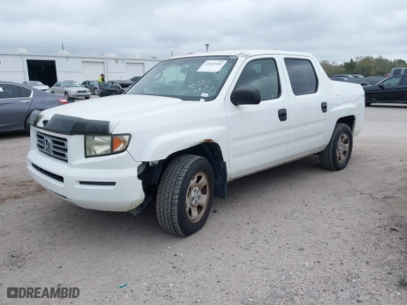 2007 Honda Ridgeline RT with VIN 2HJYK16267H543284, listed as a IAAI auction lot 41625102 with 223,826 mi miles. Bid and sale history available at carsss.com. Image 2.
