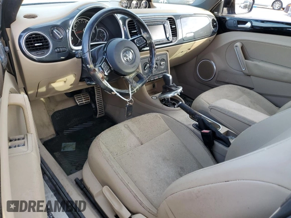 2013 Volkswagen Beetle with VIN 3VW7S7AT9DM828803, listed as a Copart auction lot 77168824 with Not Provided miles and Non Repairable. Bid and sale history available at DreamBid. Image 8.