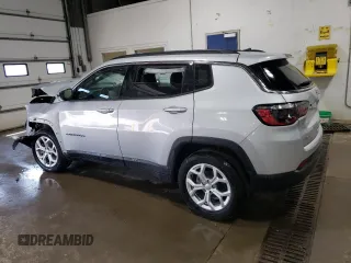 2024 Jeep Compass Latitude с VIN 3C4NJDBN8RT117974, выставлен на аукционе Copart как лот 65041645 с пробегом Не указан миль и Чистый • Clean title. История ставок и продаж доступна на DreamBid. Изображение 2.