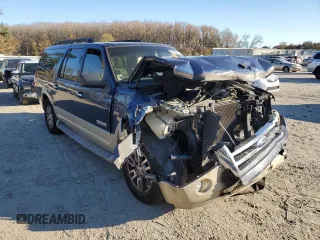 2008 Ford Expedition EL Eddie Bauer with VIN 1FMFK17508LA25949, listed as a Copart auction lot 83388074 with 146,820 mi miles and Salvage Title. Bid and sale history available at carsss.com. Image 4.