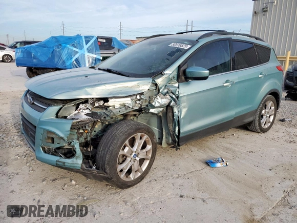 2013 Ford Escape SE with VIN 1FMCU0G97DUC34491, listed as a Copart auction lot 50516525 with 133,764 mi miles and Salvage title. Bid and sale history available at DreamBid. Image 1.