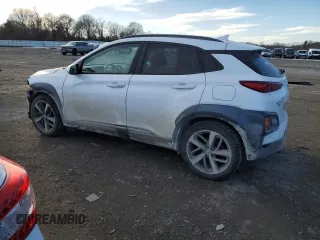 2021 Hyundai Kona Limited with VIN KM8K33A59MU731032, listed as a Copart auction lot 42629525 with 73,566 mi miles and Salvage Title. Bid and sale history available at carsss.com. Image 2.