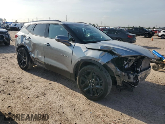2023 Chevrolet Blazer LT z VIN 3GNKBJRS8PS204164, wystawiony jako Copart lot #56314825 z przebiegiem 26 679 mil mil oraz Szkoda całkowita • Salvage title. Historia ofert i sprzedaży dostępna na DreamBid. Obrazek 4.