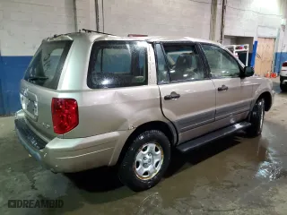 2004 Honda Pilot LX with VIN 2HKYF18134H593530, listed as a Copart auction lot 49894325 with 197,102 mi miles and Clean Title. Bid and sale history available at carsss.com. Image 3.