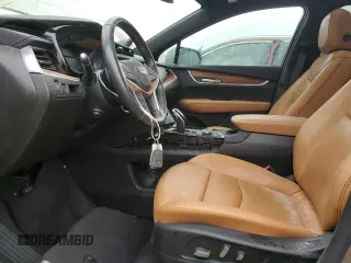 2022 Cadillac XT5 FWD Premium Luxury with VIN 1GYKNCRS1NZ126722, listed as a Copart auction lot 49588515 with 0 mi miles and Non Repairable. Bid and sale history available at carsss.com. Image 7.