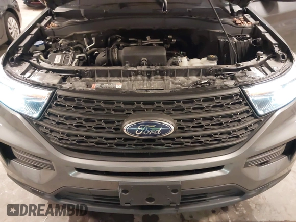 2021 Ford Explorer with VIN 1FMSK8BH0MGC06190, listed as a IAAI auction lot 41419917 with 100,614 mi miles. Bid and sale history available at carsss.com. Image 10.