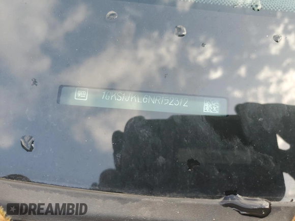 2022 GMC Yukon XL Denali with VIN 1GKS1JKL6NR152312, listed as a Copart auction lot 47548525 with 18,895 mi miles and Salvage Title. Bid and sale history available at DreamBid. Image 14.