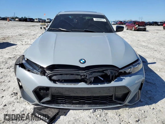 2023 BMW 3 Series 330i with VIN 3MW69FF02P8C97702, listed as a Copart auction lot 49608915 with 0 mi miles and Salvage Title. Bid and sale history available at carsss.com. Image 5.