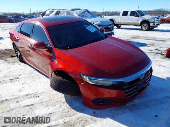 2022 Honda Accord Touring with VIN 1HGCV3F97NA019301, listed as a IAAI auction lot 41315717 with 64,788 mi miles and . Bid and sale history available at DreamBid. Image 1.