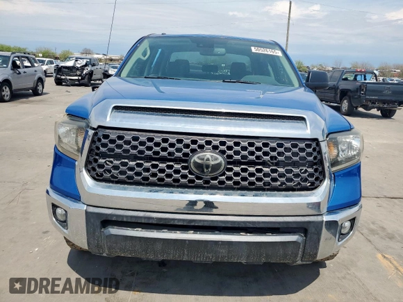 2018 Toyota Tundra 2WD SR5 with VIN 5TFEM5F18JX129250, listed as a Copart auction lot 50526165 with 83,064 mi miles and Salvage Title. Bid and sale history available at carsss.com. Image 5.