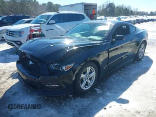 2015 Ford Mustang V6 with VIN 1FA6P8AM3F5379843, listed as a IAAI auction lot 41628091 with 88,272 mi miles and . Bid and sale history available at DreamBid. Image 2.