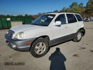 2004 Hyundai Santa Fe GLS with VIN KM8SC73DX4U836660, listed as a Copart auction lot 76409554 with 207,232 mi miles and Salvage Title. Bid and sale history available at carsss.com. Image 1.