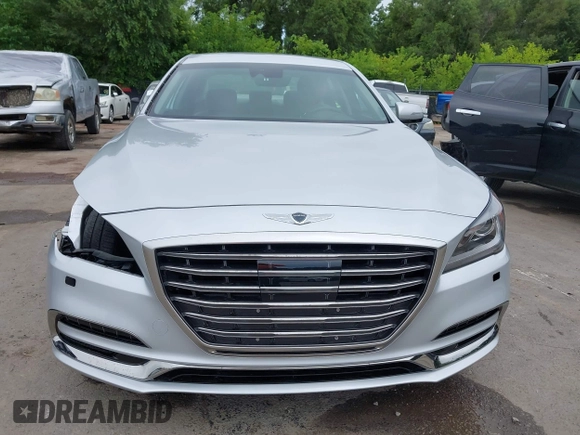 2018 Genesis G80 3.8L with VIN KMHGN4JE6JU249619, listed as a IAAI auction lot 42586733 with 32,836 mi miles and . Bid and sale history available at DreamBid. Image 13.