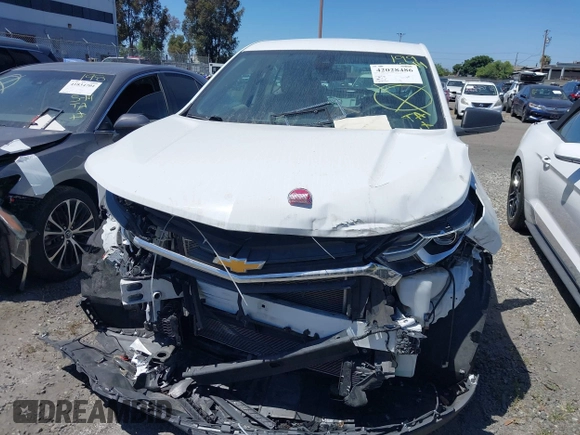 2021 Chevrolet Equinox LS with VIN 3GNAXHEV6MS143527, listed as a IAAI auction lot 42028486 with 23,136 mi miles and . Bid and sale history available at DreamBid. Image 13.