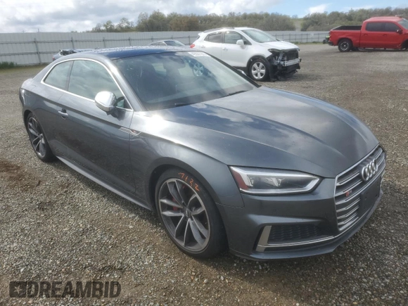 2018 Audi S5 Premium Plus z VIN WAUP4AF5XJA011320, wystawiony jako Copart lot #49507265 z przebiegiem 32 228 mil mil oraz Szkoda całkowita • Salvage title. Historia ofert i sprzedaży dostępna na DreamBid. Obrazek 4.