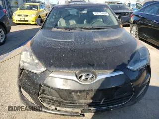 2012 Hyundai Veloster w/Red Int with VIN KMHTC6AD5CU030242, listed as a Copart auction lot 83016604 with 142,555 mi miles and Salvage title. Bid and sale history available at DreamBid. Image 5.