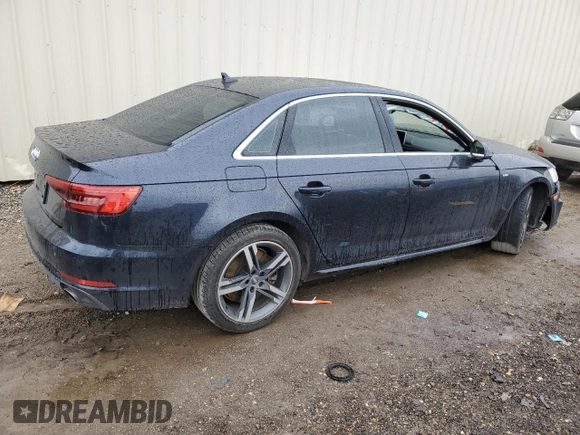 2017 Audi A4 Premium Plus with VIN WAULNAF47HN041641, listed as a Copart auction lot 83992674 with 0 mi miles and Salvage Title. Bid and sale history available at carsss.com. Image 3.