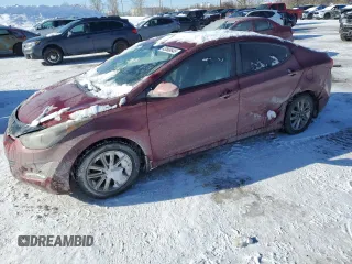 2014 Hyundai Elantra Limited z VIN 5NPDH4AEXEH472065, wystawiony jako Copart lot #43588645 z przebiegiem 141 128 mil mil oraz Szkoda całkowita • Salvage title. Historia ofert i sprzedaży dostępna na DreamBid. Obrazek 1.