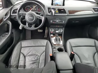 2015 Audi Q3 Premium Plus with VIN WA1BFCFSXFR008042, listed as a Copart auction lot 84424814 with 98,811 mi miles and Clean title. Bid and sale history available at DreamBid. Image 8.