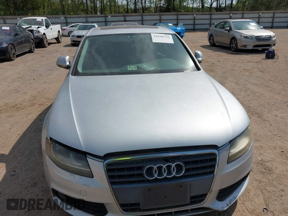 2009 Audi A4 2.0T Prem with VIN WAUJF78K69N060394, listed as a IAAI auction lot 42048326 with 117,564 mi miles. Bid and sale history available at carsss.com. Image 6.