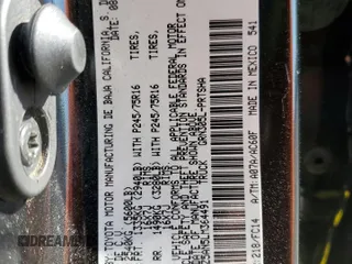 2020 Toyota Tacoma SR5 с VIN 3TMCZ5AN5LM364491, выставлен на аукционе Copart как лот 53855215 с пробегом 50 852 миль миль и Списание • Salvage title. История ставок и продаж доступна на DreamBid. Изображение 13.