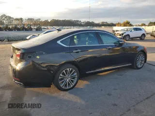 2017 Genesis G80 3.8L with VIN KMHGN4JE5HU180447, listed as a Copart auction lot 79687954 with 70,495 mi miles and Salvage Title. Bid and sale history available at DreamBid. Image 3.