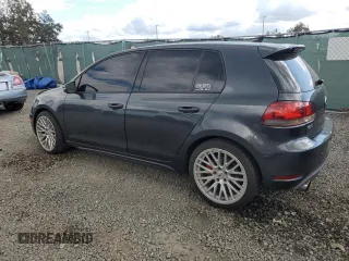 2010 Volkswagen GTI with VIN WVWHV7AJ6AW090189, listed as a Copart auction lot 80183584 with 141,741 mi miles and Salvage Title. Bid and sale history available at carsss.com. Image 2.