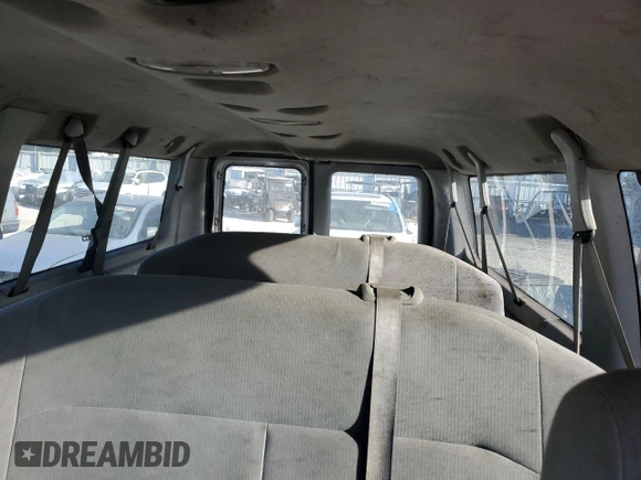2011 Ford Econoline Passenger XL with VIN 1FBNE3BL4BDA31980, listed as a Copart auction lot 47813105 with 154,845 mi miles and Clean Title. Bid and sale history available at carsss.com. Image 10.