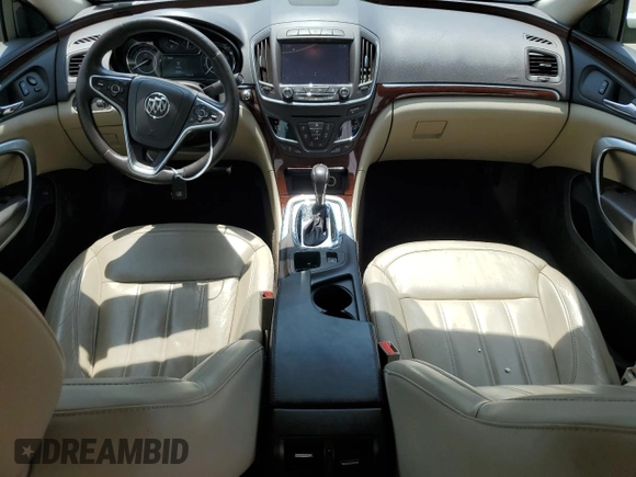 2014 Buick Regal Premium I with VIN 2G4GP5EX3E9322525, listed as a Copart auction lot 60653634 with 106,349 mi miles and Salvage Title. Bid and sale history available at DreamBid. Image 8.