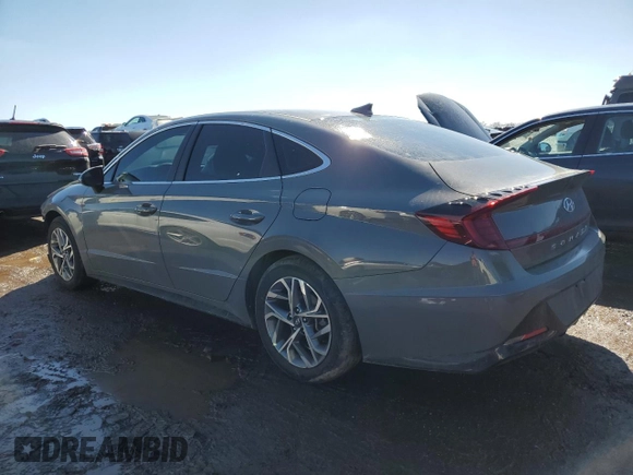 2023 Hyundai Sonata SEL with VIN KMHL64JA0PA290220, listed as a Copart auction lot 46497405 with 23,799 mi miles and Salvage Title. Bid and sale history available at DreamBid. Image 2.