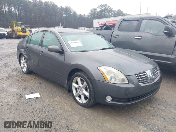 2005 Nissan Maxima 3.5 SL with VIN 1N4BA41E75C829487, listed as a IAAI auction lot 41389822 with 168,996 mi miles. Bid and sale history available at carsss.com. Image 1.