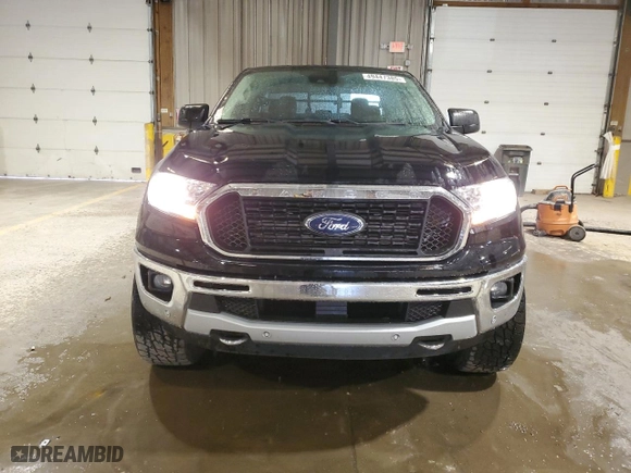 2019 Ford Ranger XL with VIN 1FTER4EH0KLA61383, listed as a Copart auction lot 49447385 with 57,704 mi miles and Salvage Title. Bid and sale history available at carsss.com. Image 5.