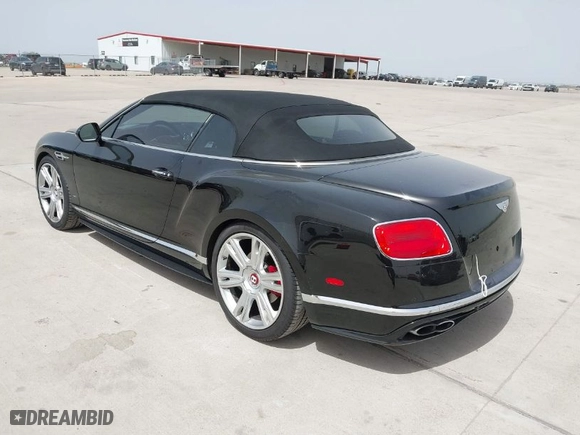2016 Bentley Continental GT V8 S with VIN SCBGH3ZA1GC052477, listed as a IAAI auction lot 41830069 with 18,285 mi miles. Bid and sale history available at carsss.com. Image 3.